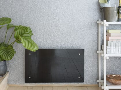 ADAX CLEA H üveg fűtőpanel wifi termosztáttal, magasság 320 mm