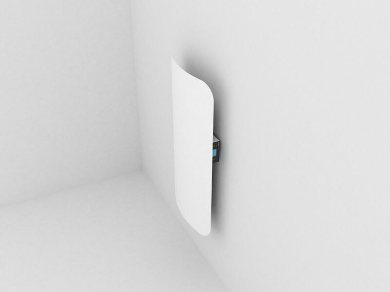 CLIMASTAR CONVEX hőtárolós fűtőpanel, álló, 1000 W