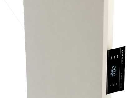 CLIMASTAR SMART PRO hőtárolós fűtőpanel, álló, 1300 W, wifis