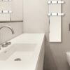 CLIMASTAR SLIM törölközőszárítós fűtőpanel, 500 W, 250x1000 mm (álló) - Image 3