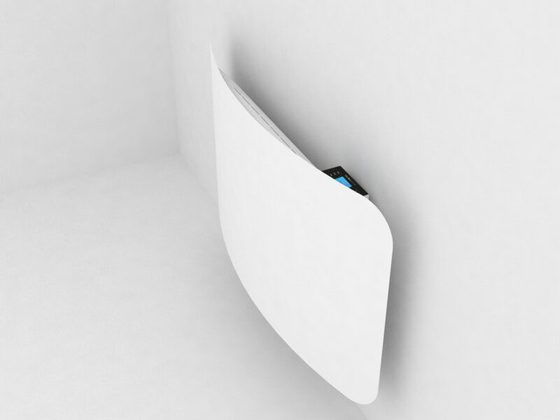 CLIMASTAR CONVEX hőtárolós fűtőpanel, fekvő, 500-2000 W